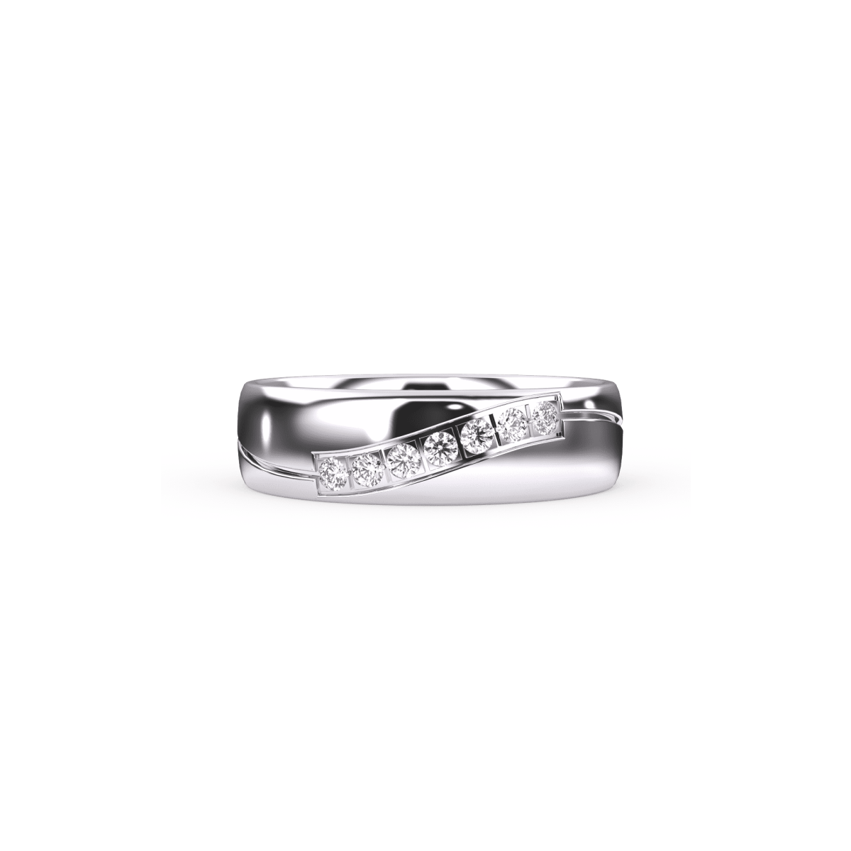 Unique Cross Diamond Ring For Her